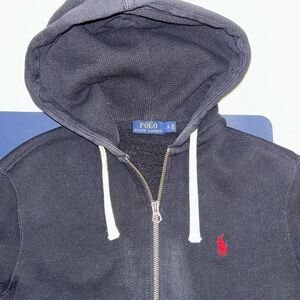 Polo by Ralph Lauren Men's Black Hoodie Sweater